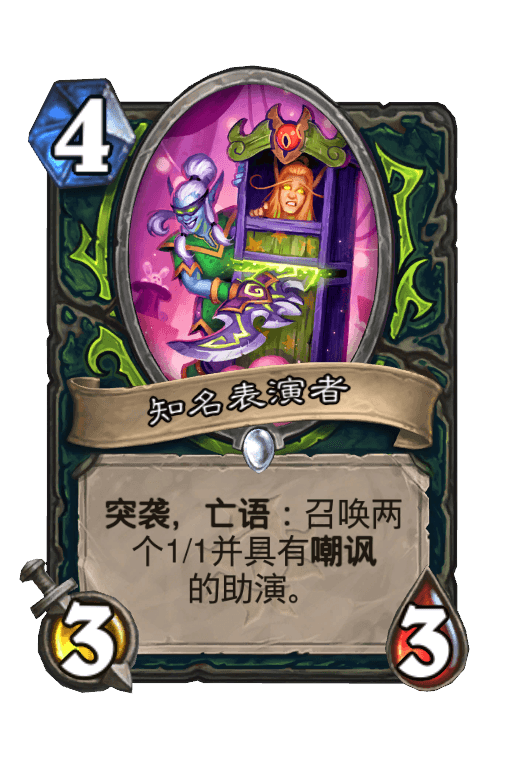 知名表演者